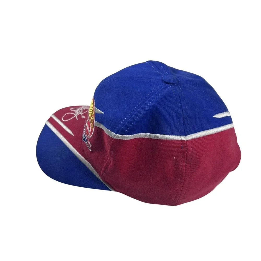 Vintage 1999 Hot Wheels‎ Racing Kyle Petty 44 Snapback Hat CFS Blue Red NASCAR